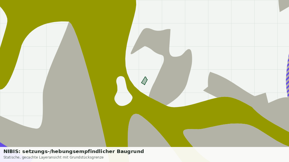 Statische Kartenansicht: NIBIS: setzungs-/hebungsempfindlicher Baugrund