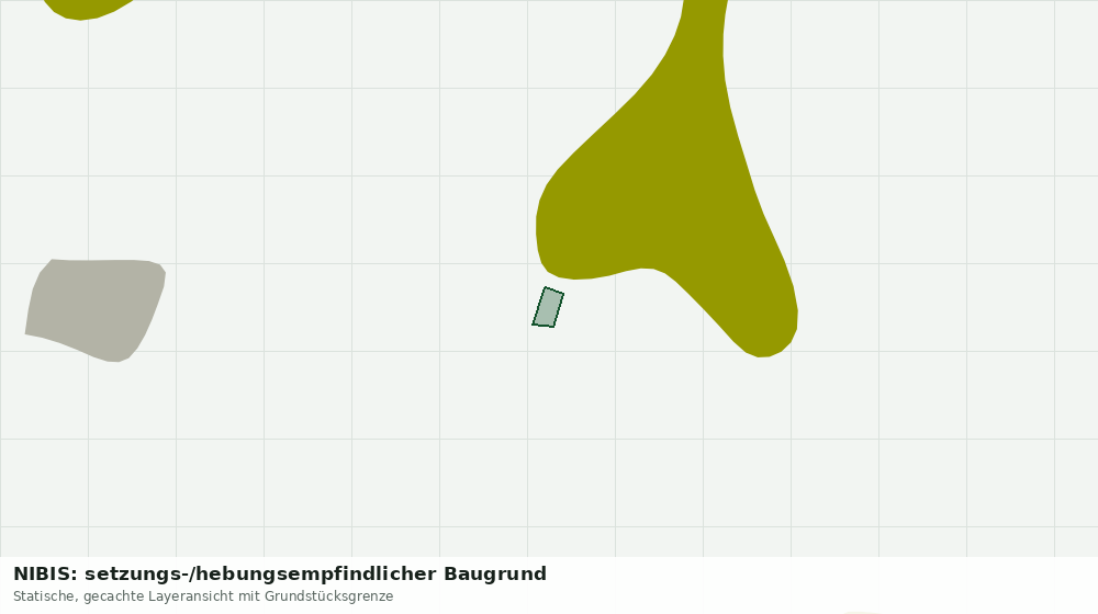 Statische Kartenansicht: NIBIS: setzungs-/hebungsempfindlicher Baugrund