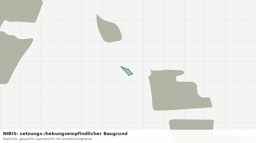 Statische Kartenansicht: NIBIS: setzungs-/hebungsempfindlicher Baugrund