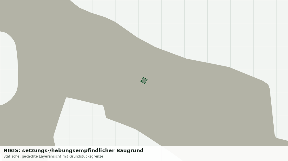 Statische Kartenansicht: NIBIS: setzungs-/hebungsempfindlicher Baugrund