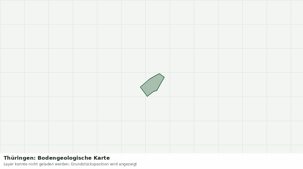 Statische Kartenansicht: Thüringen: Bodengeologische Karte