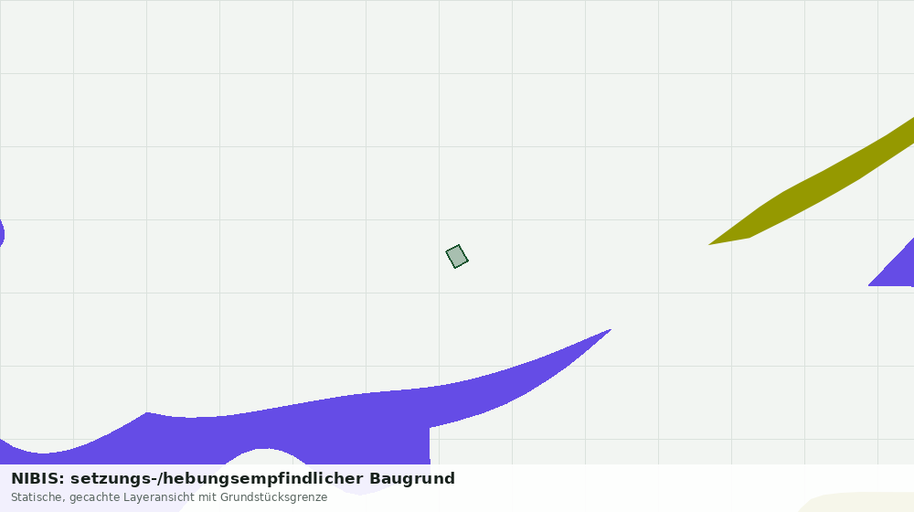 Statische Kartenansicht: NIBIS: setzungs-/hebungsempfindlicher Baugrund