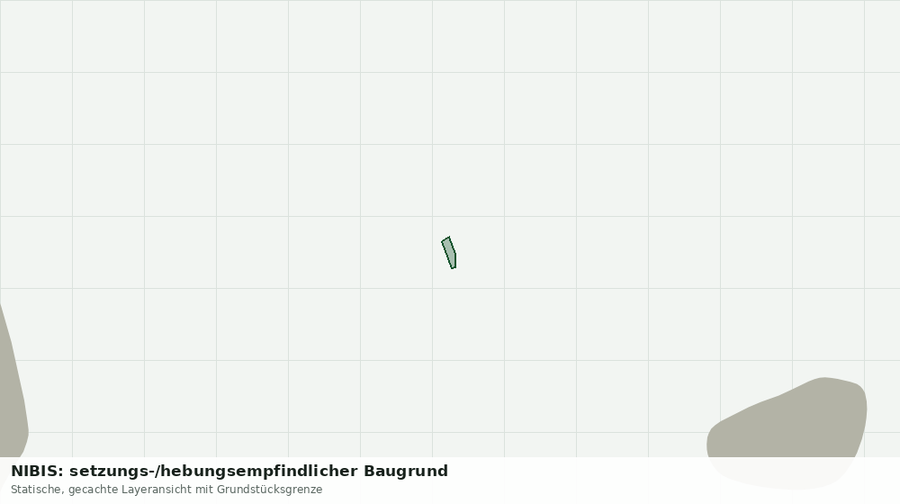 Statische Kartenansicht: NIBIS: setzungs-/hebungsempfindlicher Baugrund
