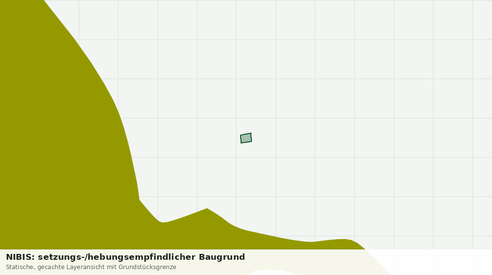 Statische Kartenansicht: NIBIS: setzungs-/hebungsempfindlicher Baugrund