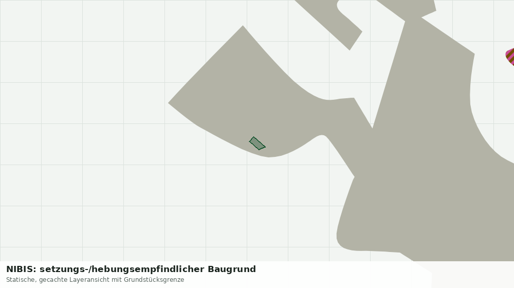 Statische Kartenansicht: NIBIS: setzungs-/hebungsempfindlicher Baugrund