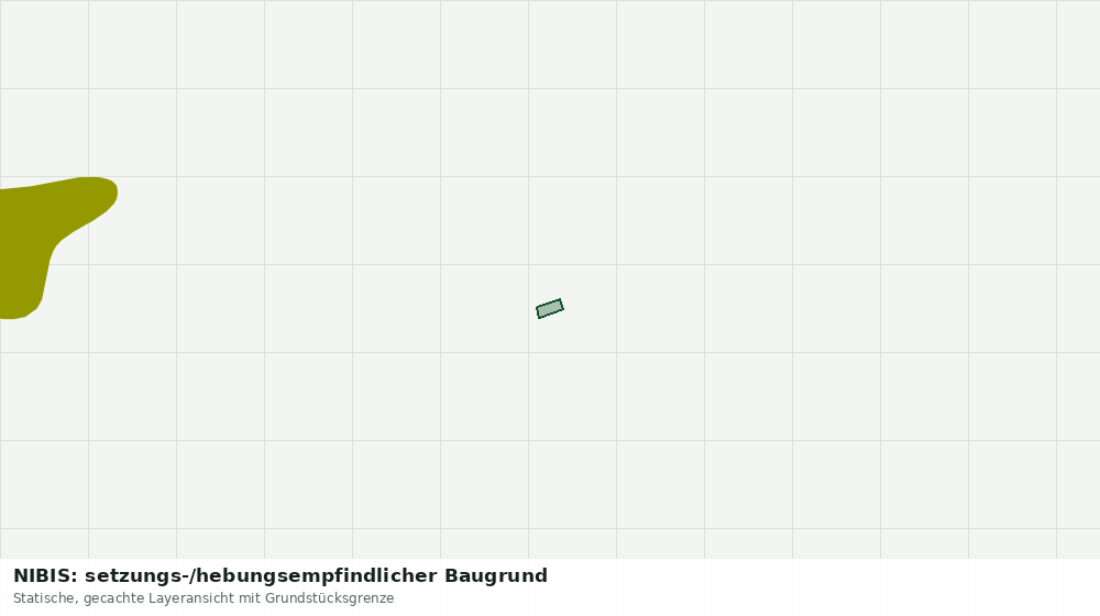Statische Kartenansicht: NIBIS: setzungs-/hebungsempfindlicher Baugrund