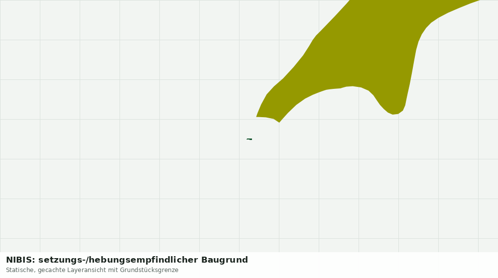 Statische Kartenansicht: NIBIS: setzungs-/hebungsempfindlicher Baugrund
