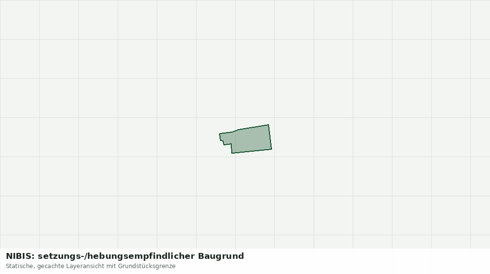 Statische Kartenansicht: NIBIS: setzungs-/hebungsempfindlicher Baugrund