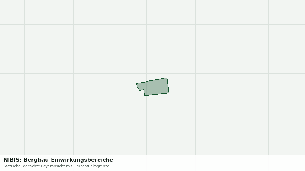Statische Kartenansicht: NIBIS: Bergbau-Einwirkungsbereiche