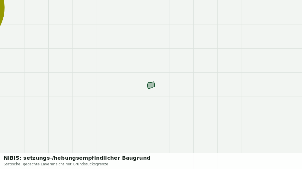 Statische Kartenansicht: NIBIS: setzungs-/hebungsempfindlicher Baugrund