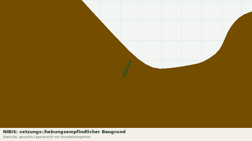 Statische Kartenansicht: NIBIS: setzungs-/hebungsempfindlicher Baugrund