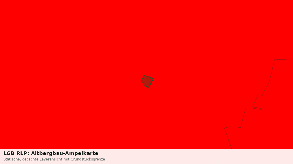 Statische Kartenansicht: LGB RLP: Altbergbau-Ampelkarte