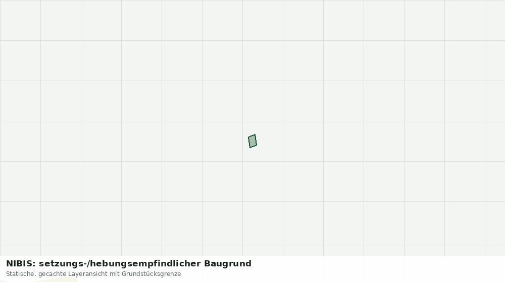 Statische Kartenansicht: NIBIS: setzungs-/hebungsempfindlicher Baugrund