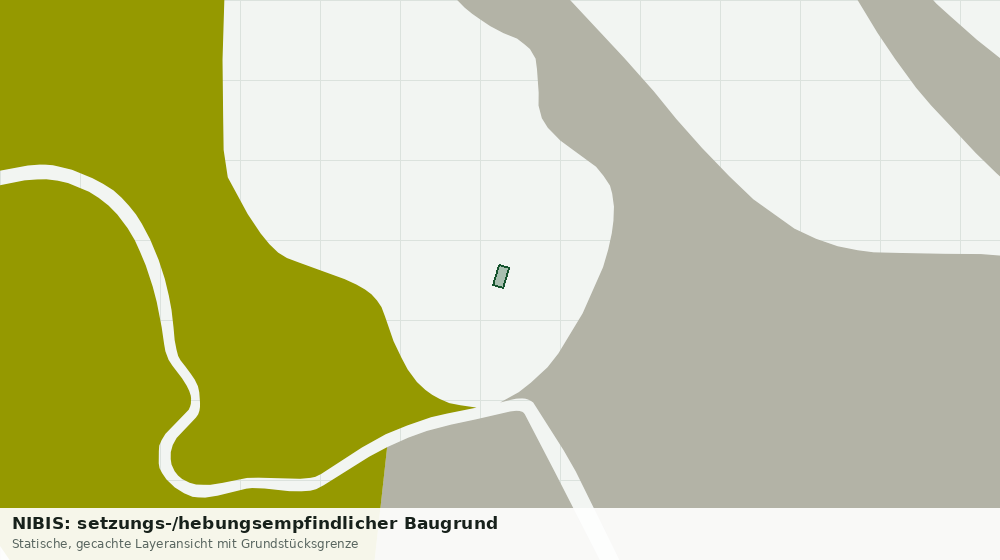 Statische Kartenansicht: NIBIS: setzungs-/hebungsempfindlicher Baugrund
