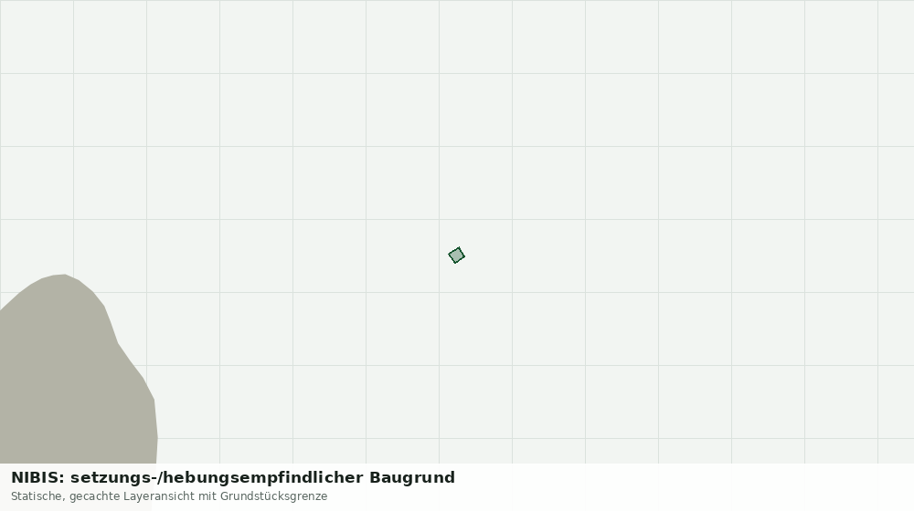 Statische Kartenansicht: NIBIS: setzungs-/hebungsempfindlicher Baugrund