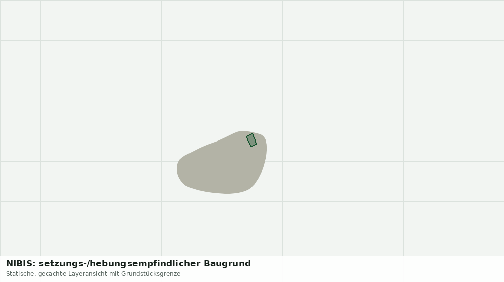 Statische Kartenansicht: NIBIS: setzungs-/hebungsempfindlicher Baugrund