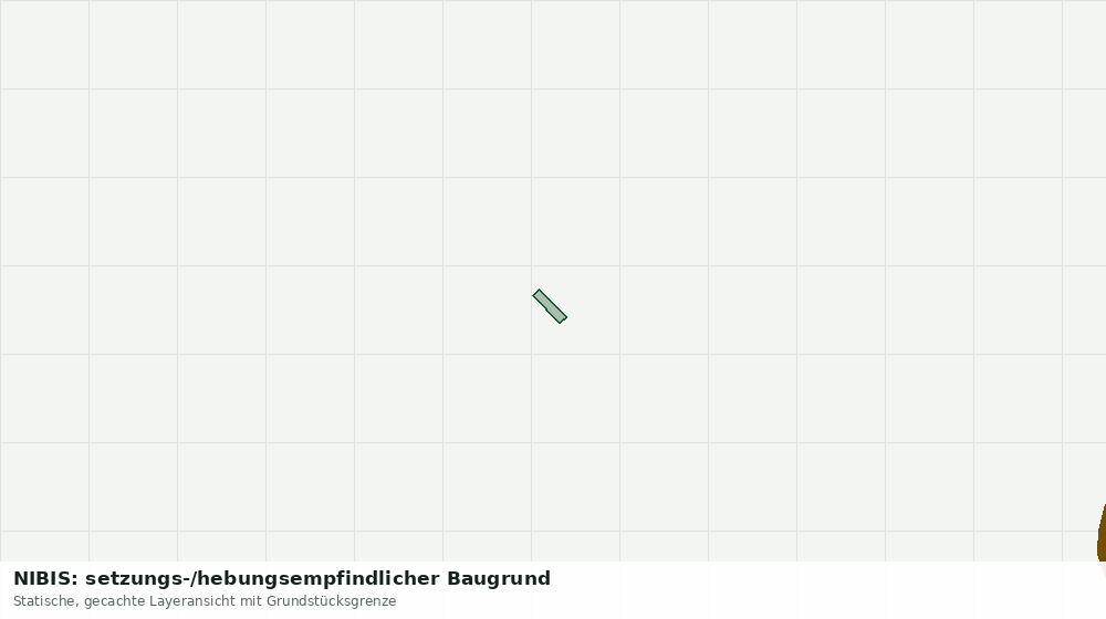 Statische Kartenansicht: NIBIS: setzungs-/hebungsempfindlicher Baugrund