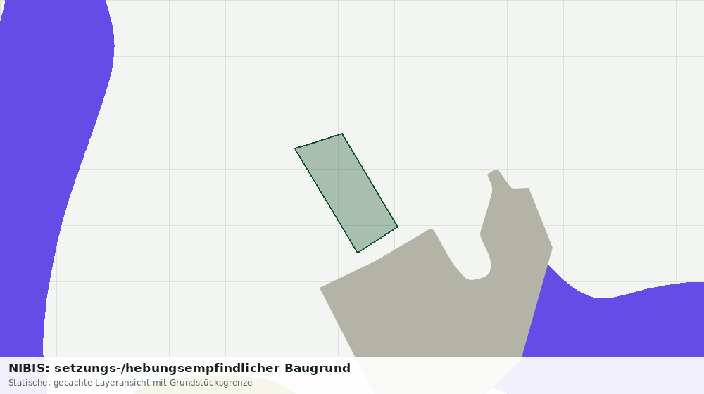 Statische Kartenansicht: NIBIS: setzungs-/hebungsempfindlicher Baugrund
