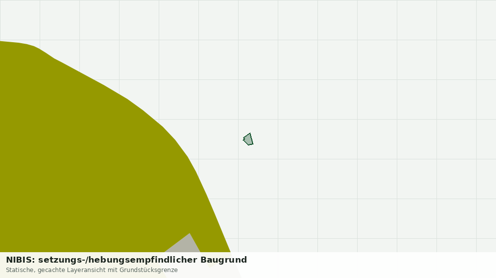 Statische Kartenansicht: NIBIS: setzungs-/hebungsempfindlicher Baugrund