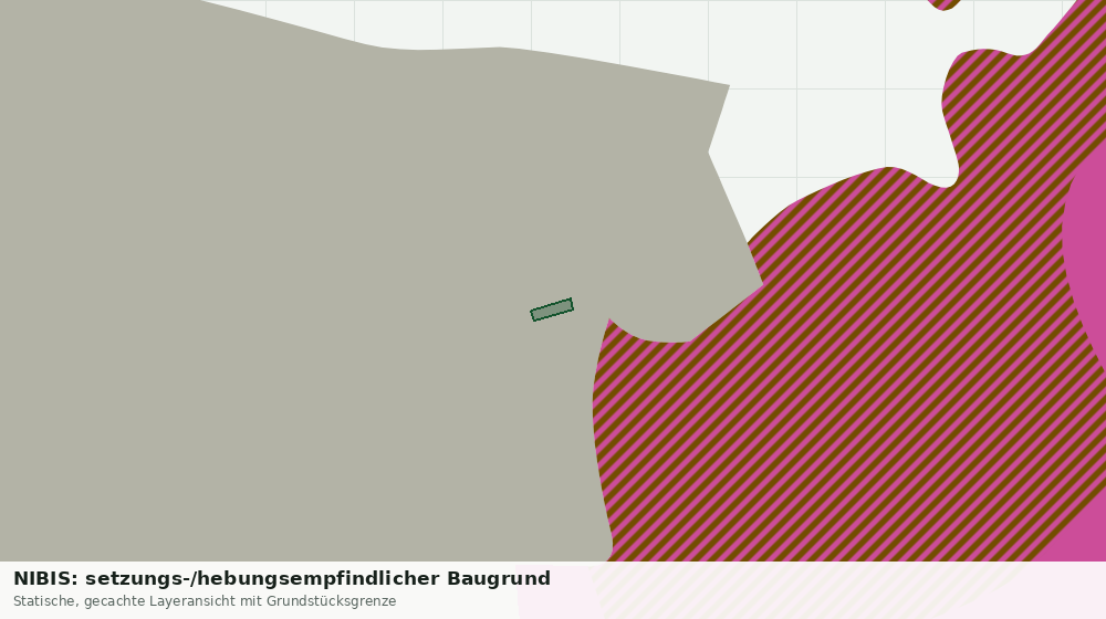 Statische Kartenansicht: NIBIS: setzungs-/hebungsempfindlicher Baugrund