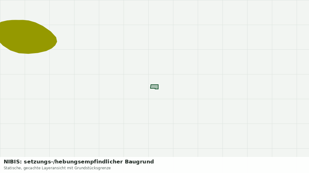 Statische Kartenansicht: NIBIS: setzungs-/hebungsempfindlicher Baugrund