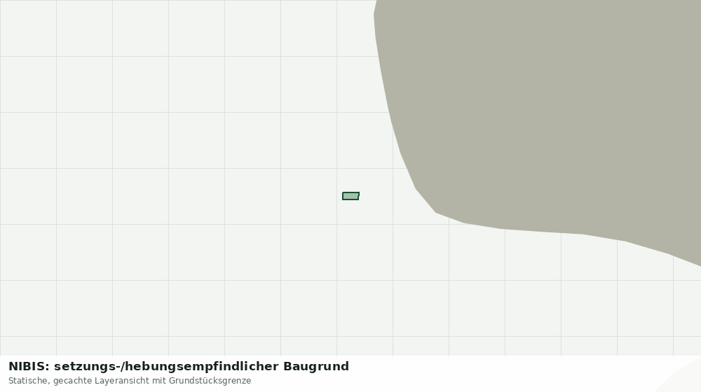 Statische Kartenansicht: NIBIS: setzungs-/hebungsempfindlicher Baugrund