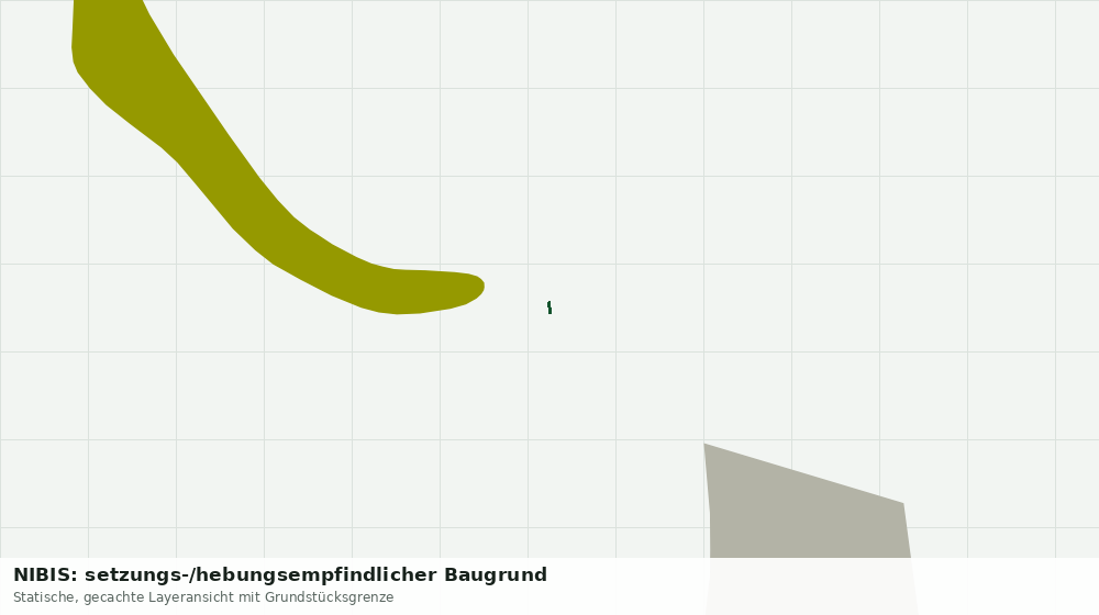 Statische Kartenansicht: NIBIS: setzungs-/hebungsempfindlicher Baugrund