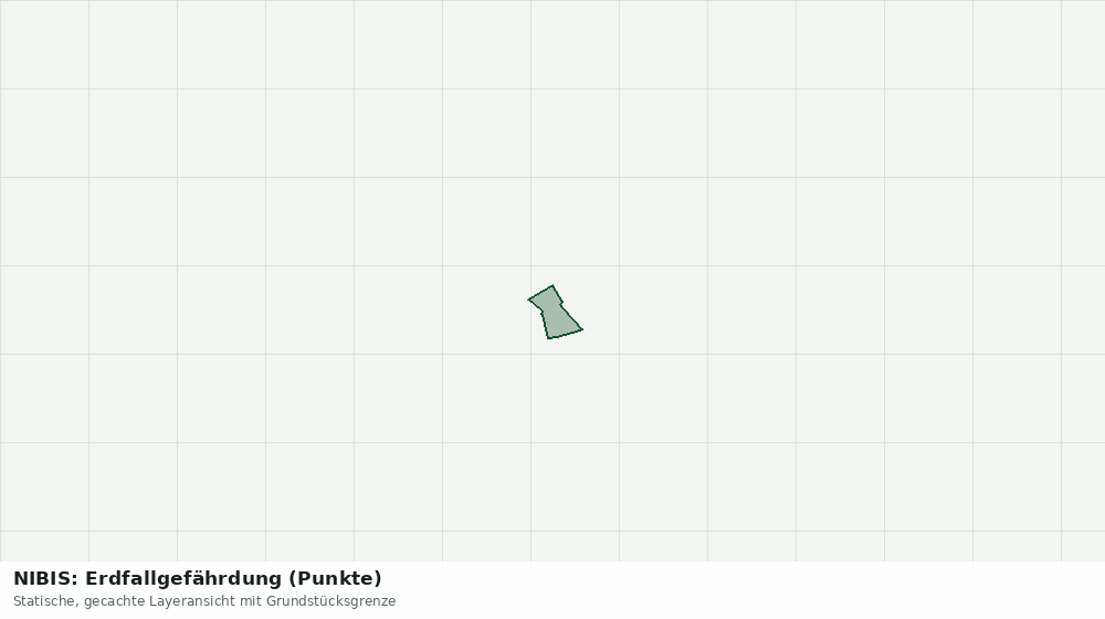Statische Kartenansicht: NIBIS: Erdfallgefährdung (Punkte)