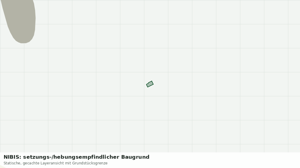 Statische Kartenansicht: NIBIS: setzungs-/hebungsempfindlicher Baugrund