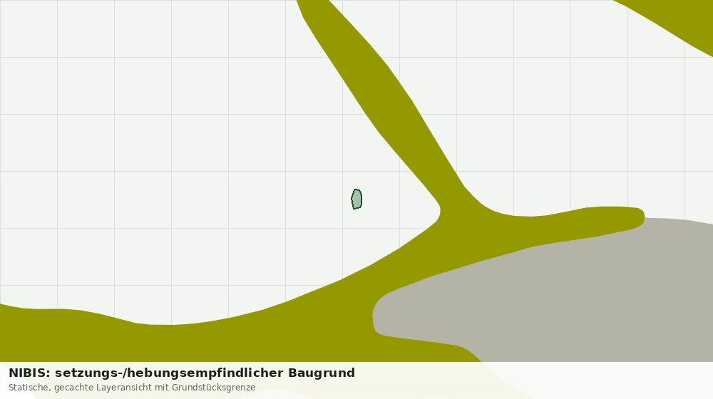 Statische Kartenansicht: NIBIS: setzungs-/hebungsempfindlicher Baugrund