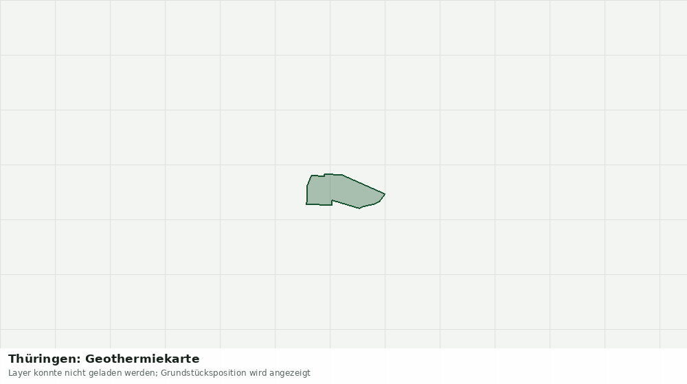 Statische Kartenansicht: Thüringen: Geothermiekarte