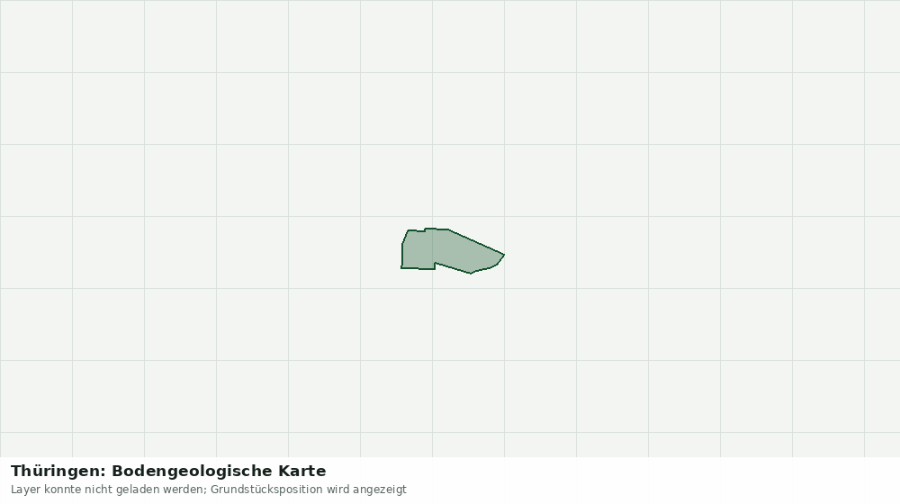 Statische Kartenansicht: Thüringen: Bodengeologische Karte