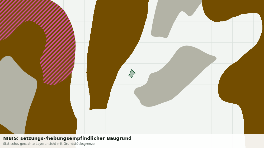 Statische Kartenansicht: NIBIS: setzungs-/hebungsempfindlicher Baugrund