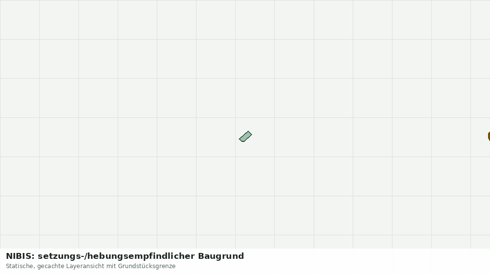 Statische Kartenansicht: NIBIS: setzungs-/hebungsempfindlicher Baugrund