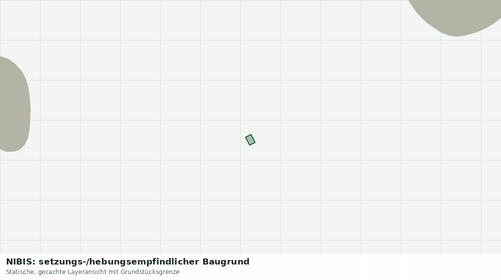 Statische Kartenansicht: NIBIS: setzungs-/hebungsempfindlicher Baugrund
