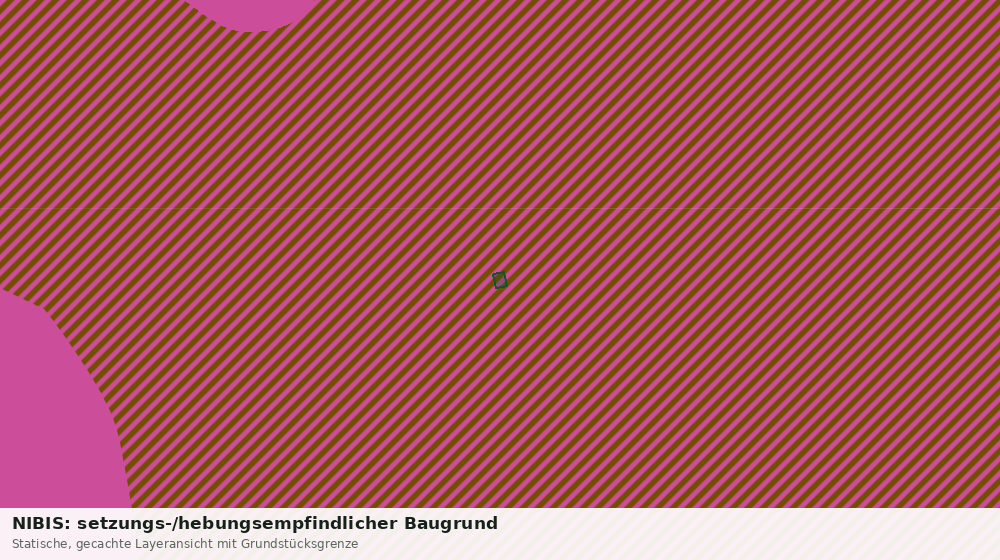 Statische Kartenansicht: NIBIS: setzungs-/hebungsempfindlicher Baugrund