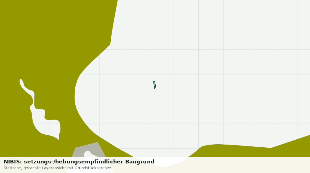 Statische Kartenansicht: NIBIS: setzungs-/hebungsempfindlicher Baugrund
