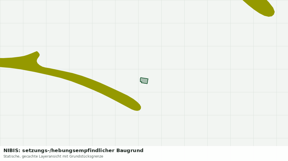 Statische Kartenansicht: NIBIS: setzungs-/hebungsempfindlicher Baugrund