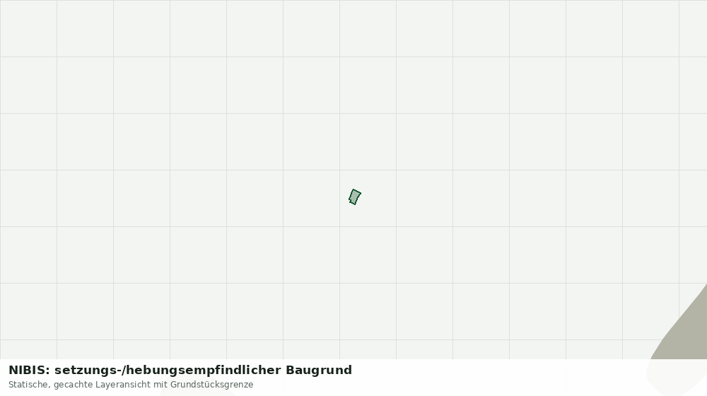 Statische Kartenansicht: NIBIS: setzungs-/hebungsempfindlicher Baugrund