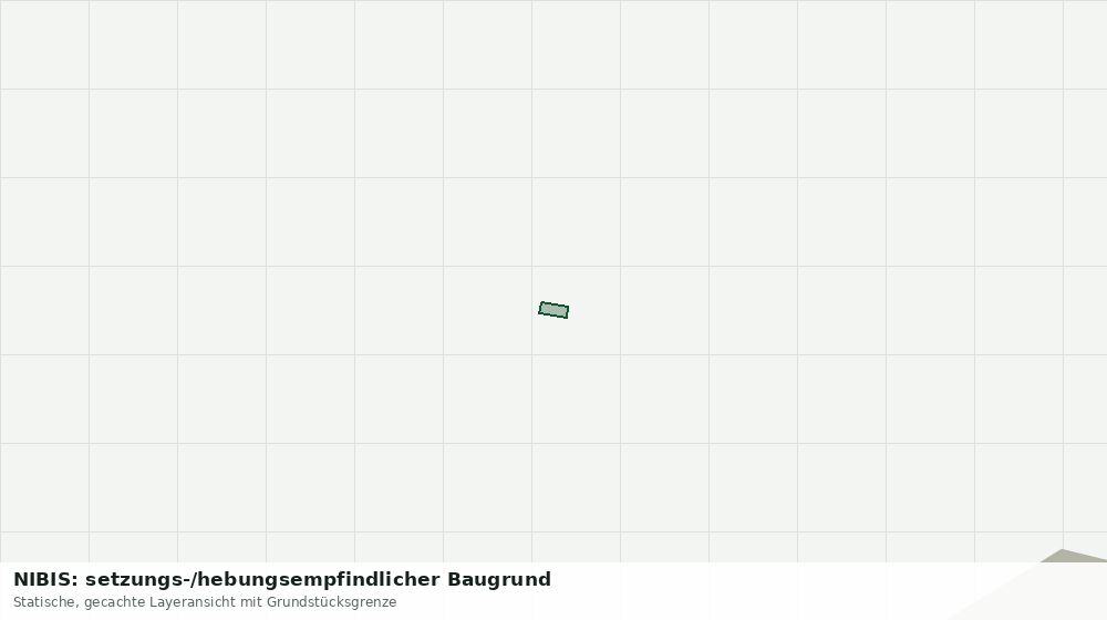 Statische Kartenansicht: NIBIS: setzungs-/hebungsempfindlicher Baugrund