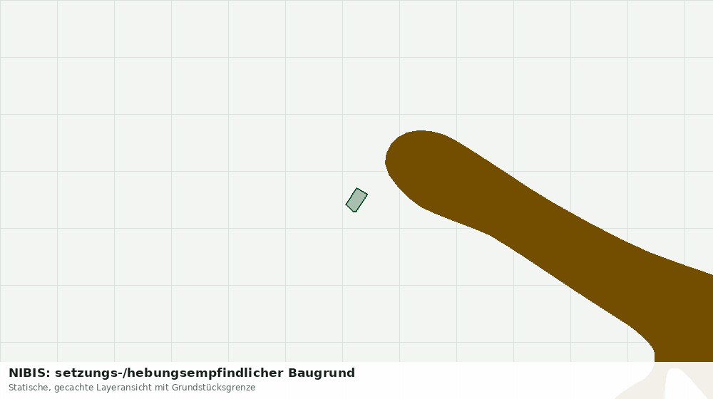 Statische Kartenansicht: NIBIS: setzungs-/hebungsempfindlicher Baugrund