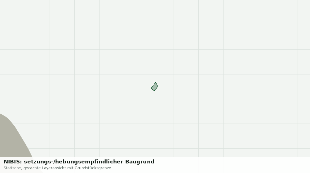 Statische Kartenansicht: NIBIS: setzungs-/hebungsempfindlicher Baugrund