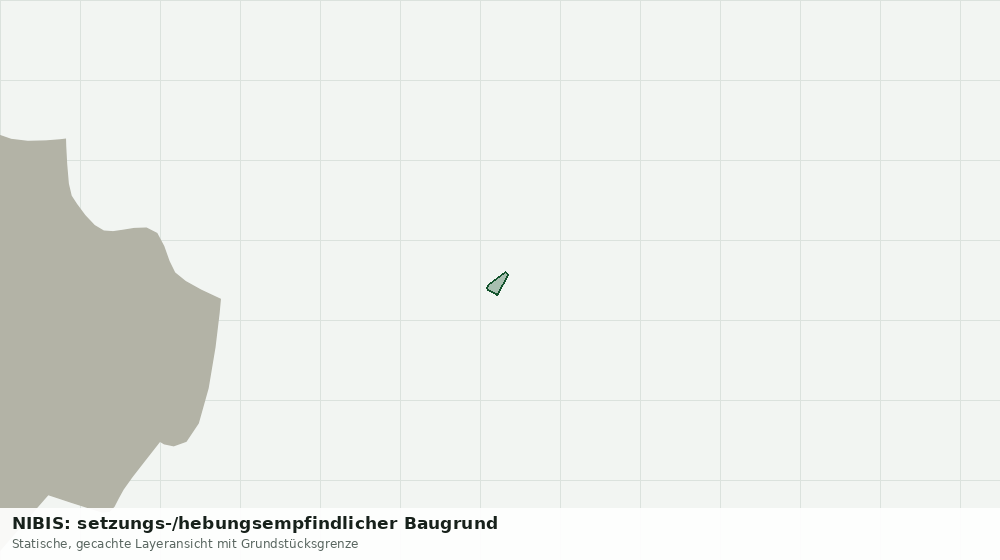 Statische Kartenansicht: NIBIS: setzungs-/hebungsempfindlicher Baugrund