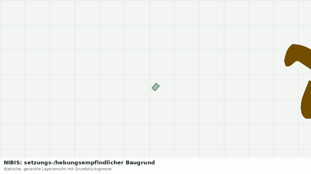 Statische Kartenansicht: NIBIS: setzungs-/hebungsempfindlicher Baugrund