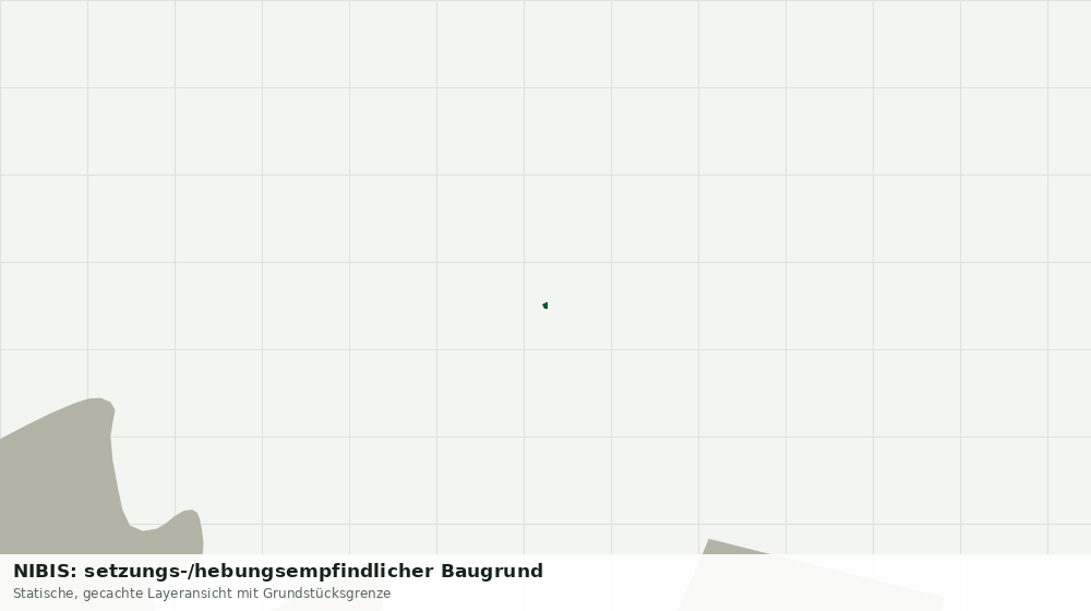 Statische Kartenansicht: NIBIS: setzungs-/hebungsempfindlicher Baugrund