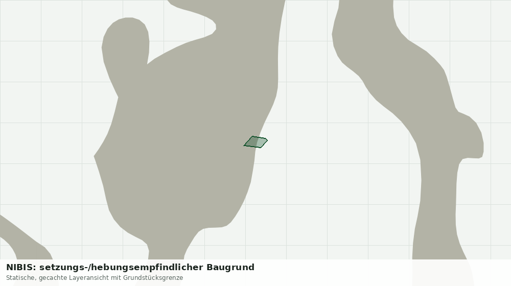 Statische Kartenansicht: NIBIS: setzungs-/hebungsempfindlicher Baugrund
