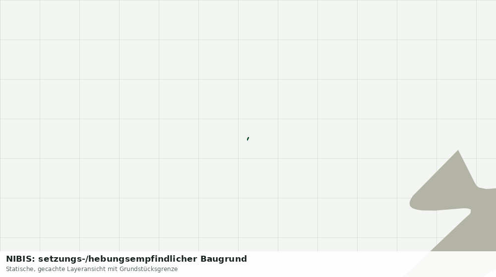 Statische Kartenansicht: NIBIS: setzungs-/hebungsempfindlicher Baugrund