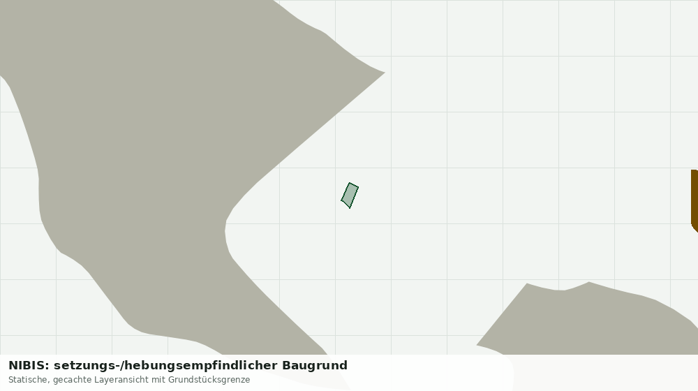 Statische Kartenansicht: NIBIS: setzungs-/hebungsempfindlicher Baugrund