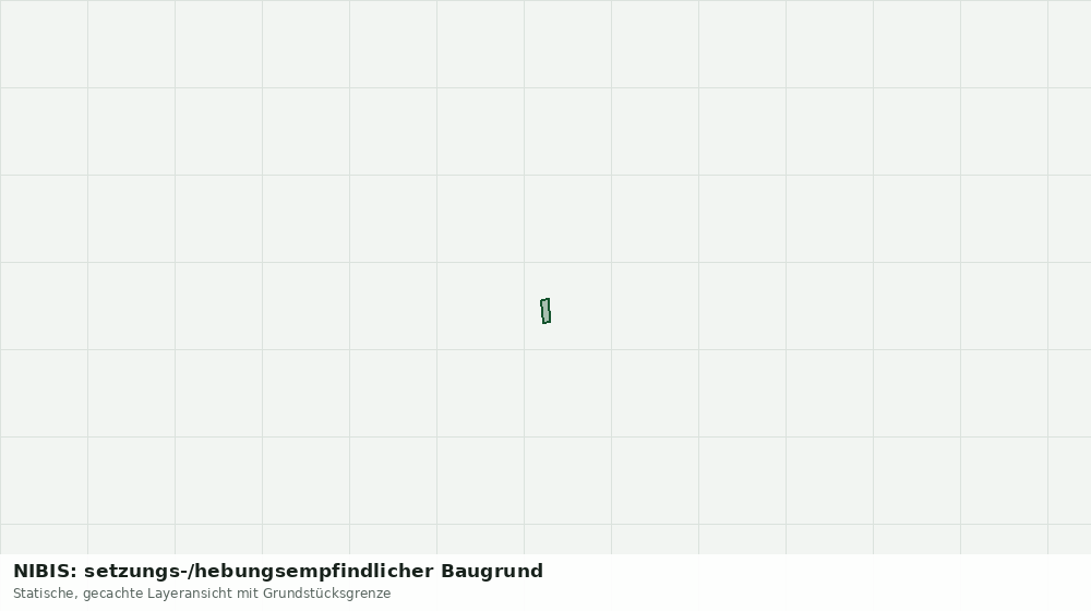 Statische Kartenansicht: NIBIS: setzungs-/hebungsempfindlicher Baugrund