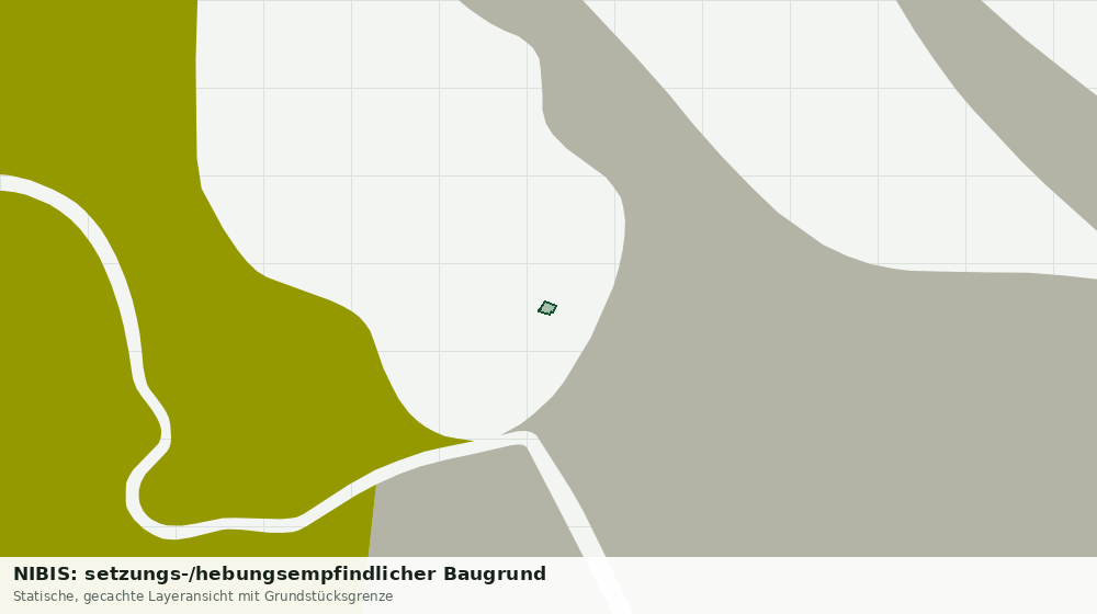 Statische Kartenansicht: NIBIS: setzungs-/hebungsempfindlicher Baugrund